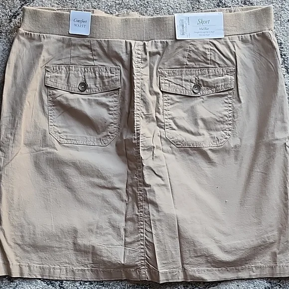 Croft & Barrow Tan Skort - Picture 4 of 5